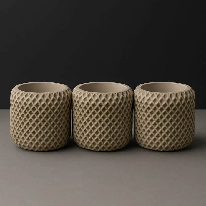 Artex 3lü Masa Dekoru