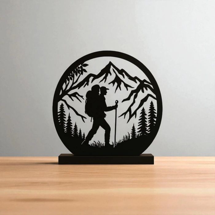 Doğa Yürüyüşü 3D Masa Dekoru