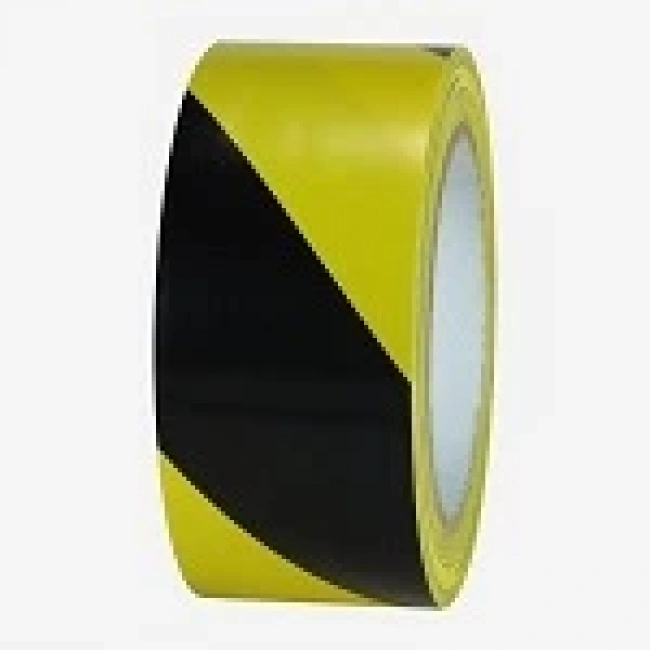 YELLOW-BLACK FLOOR MARKING TAPES