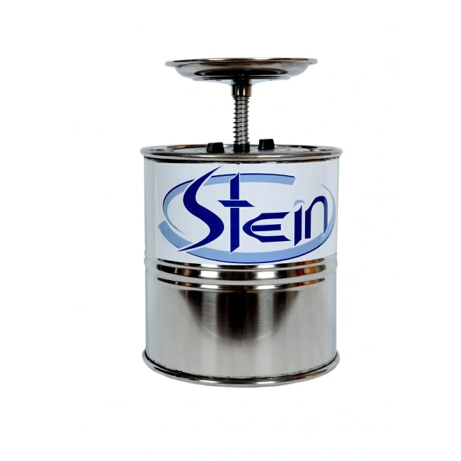 STEIN حوض تخلص الصلب الذي لا يصدأ بسعة 4 لتر.