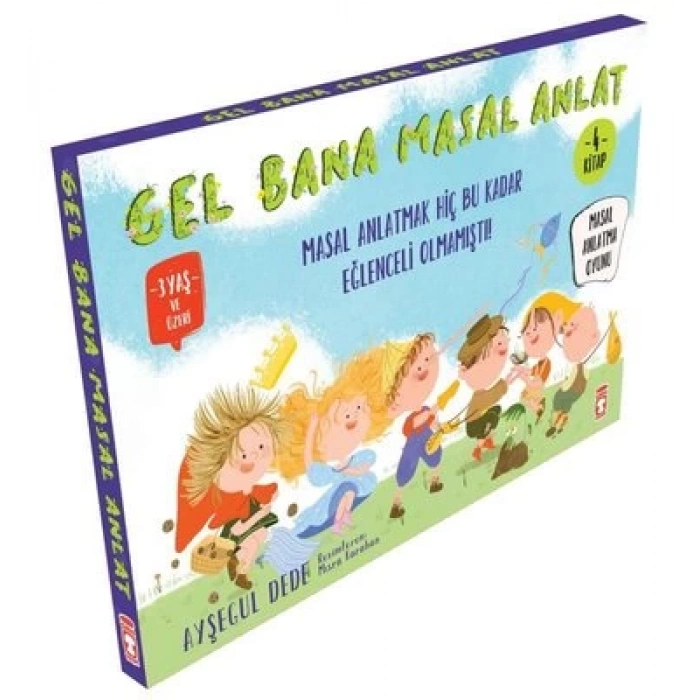 Gel Bana Masal Anlat Seti - 4 Kitap Takım