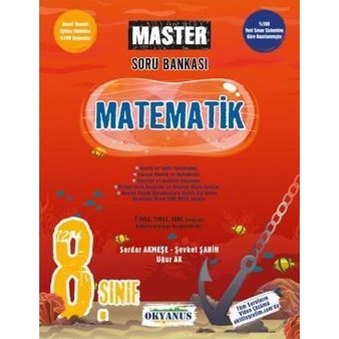 8. Sınıf Master Matematik Soru Bankası