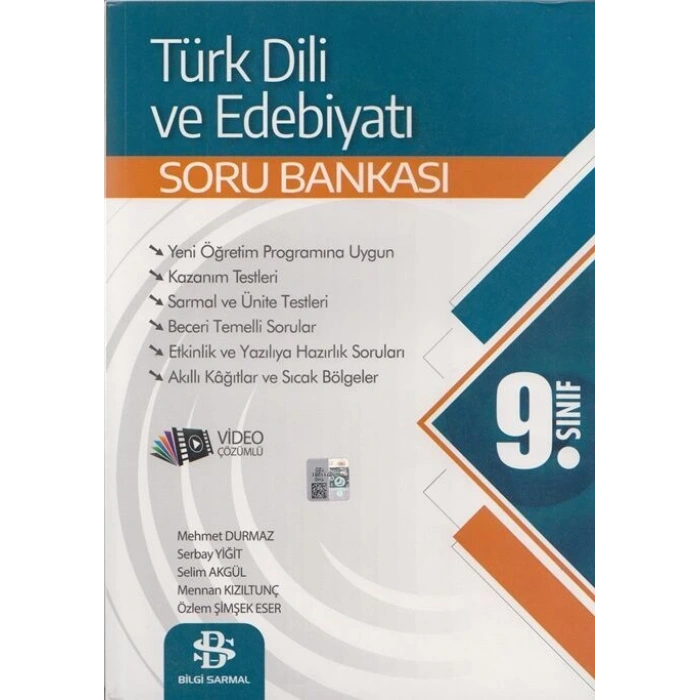 9. Sınıf Türk Dili ve Edebiyatı Soru Bankası