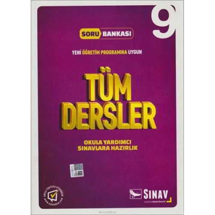 9. Sınıf Tüm Dersler Çözümlü Soru Bankası