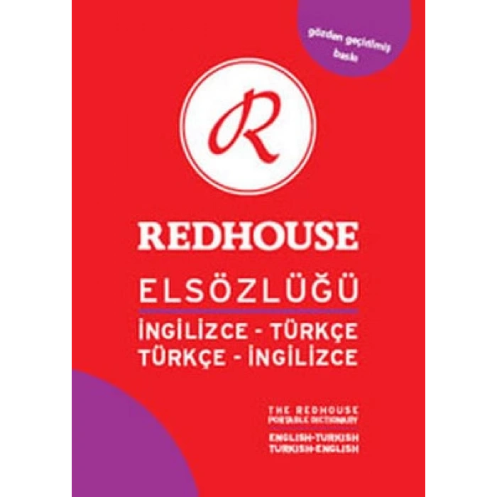 Redhouse Elsözlüğü İng.-Türk./Türk.-İng. (Kırmızı Orta)