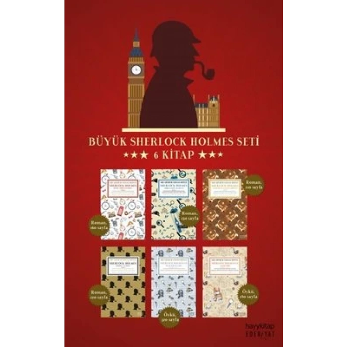 Büyük Sherlock Holmes Seti - 6 Kitap Takım