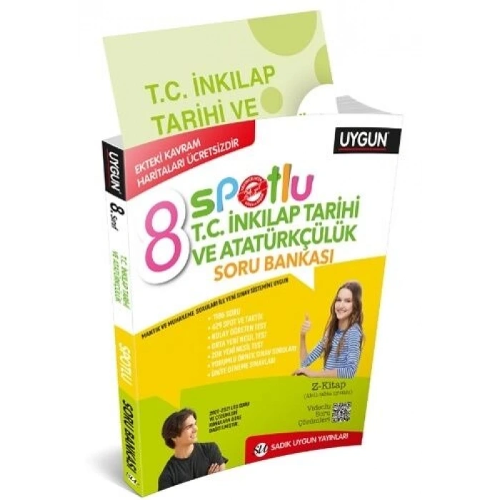 8. Sınıf T.C. İnkılap Tarihi ve Atatürkçülüki Spotlu Soru Bankası 2021/2022