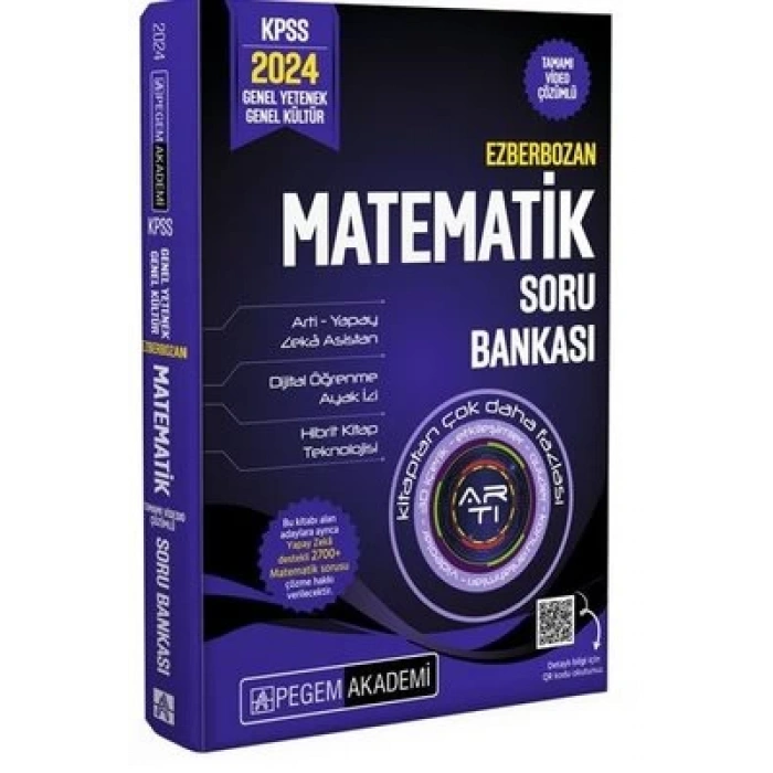 2024 Ezberbozan KPSS Genel Yetenek Genel Kültür Matematik Soru Bankası