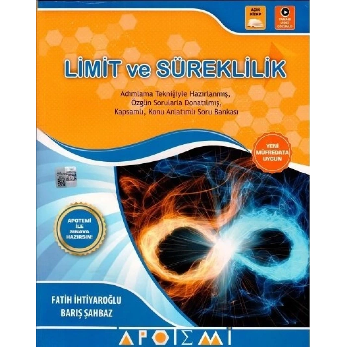 YKS AYT Matematik Limit ve Süreklilik Konu Anlatımlı Soru Bankası