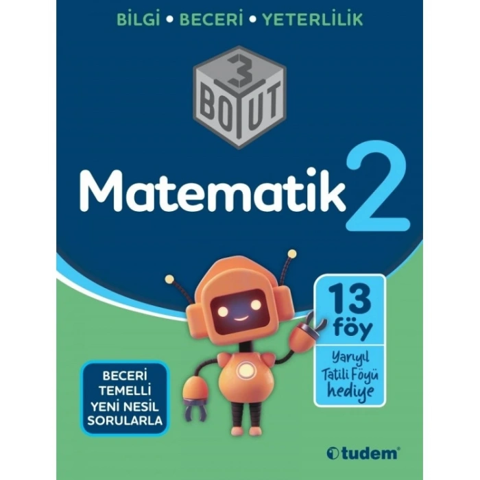2. Sınıf Matematik 3 Boyut 13 Föy Tudem Yayınları