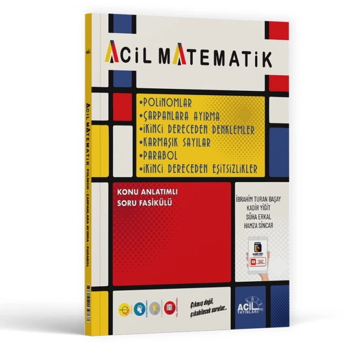 Acil Matematik Polinomlar Çarpanlara Ayırma 2. Dereceden Denklemler Karmaşık Sayılar Acil Yayınları