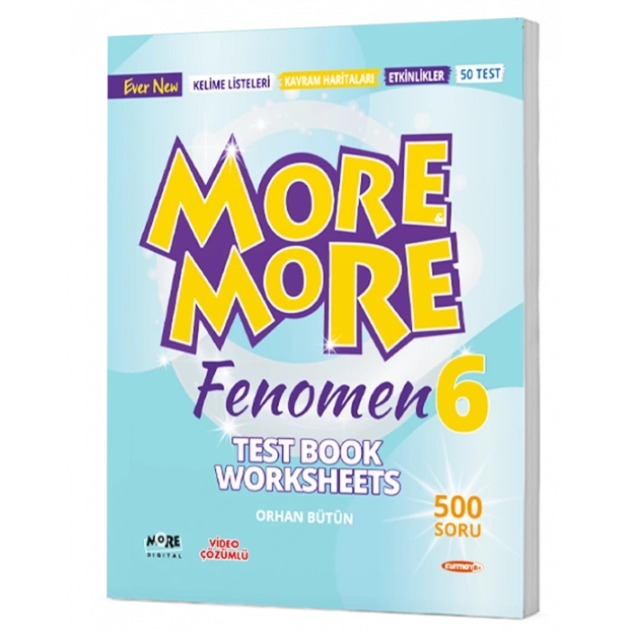 6. Sınıf New More & More Test Book Worksheets