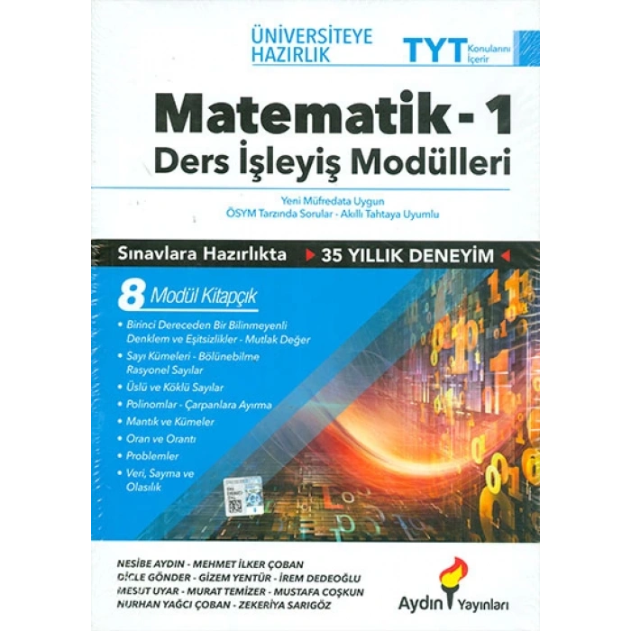 TYT Matematik Ders İşleyiş Modülleri 1. Kitap
