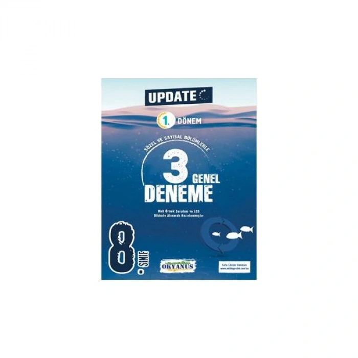 8. Sınıf LGS Update 1. Dönem 3 Genel Deneme
