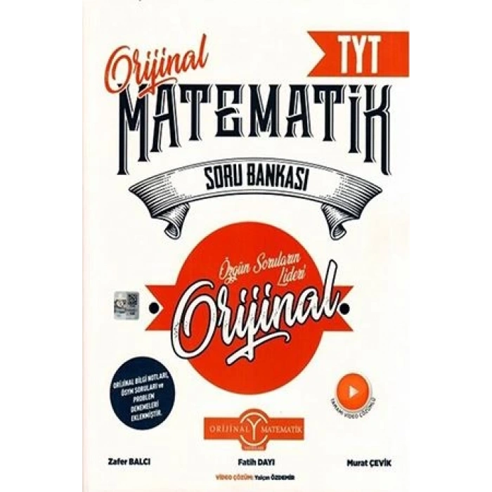 TYT Orijinal Matematik Soru Bankası