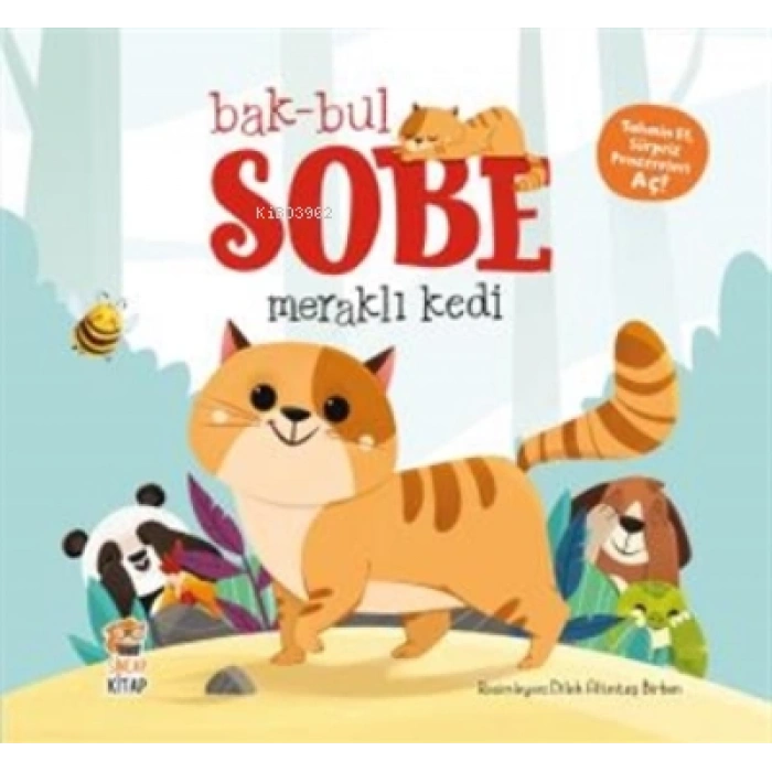 Bak-Bul Sobe - Meraklı Kedi (Ciltli)
