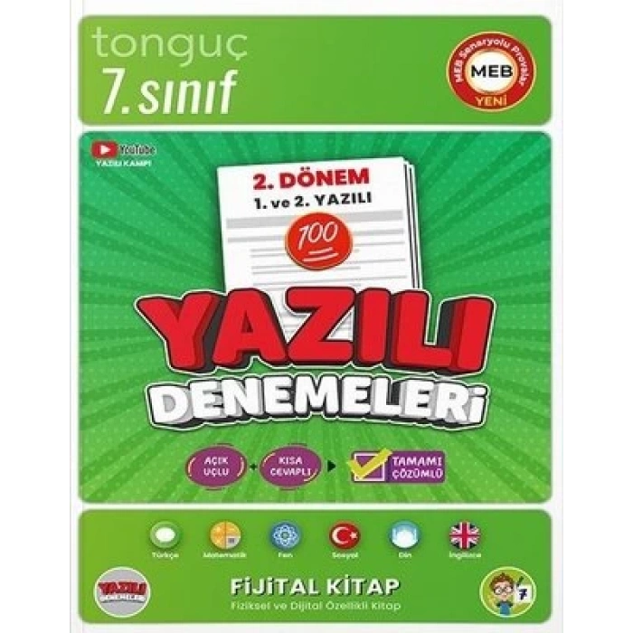 7. Sınıf Yazılı Denemeleri 2. Dönem 1 ve 2. Yazılı