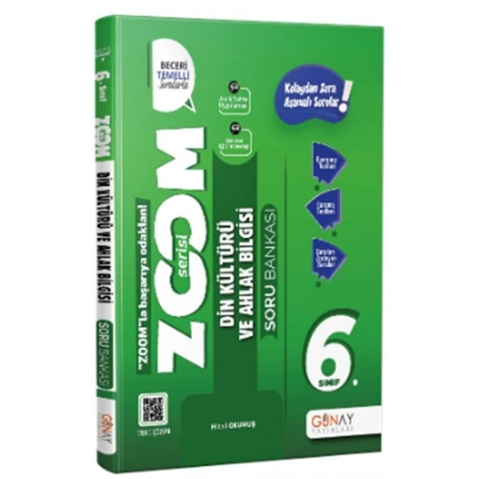 6. Sınıf Din Kültürü ve Ahlak Bilgisi Yeni Zoom Soru Bankası