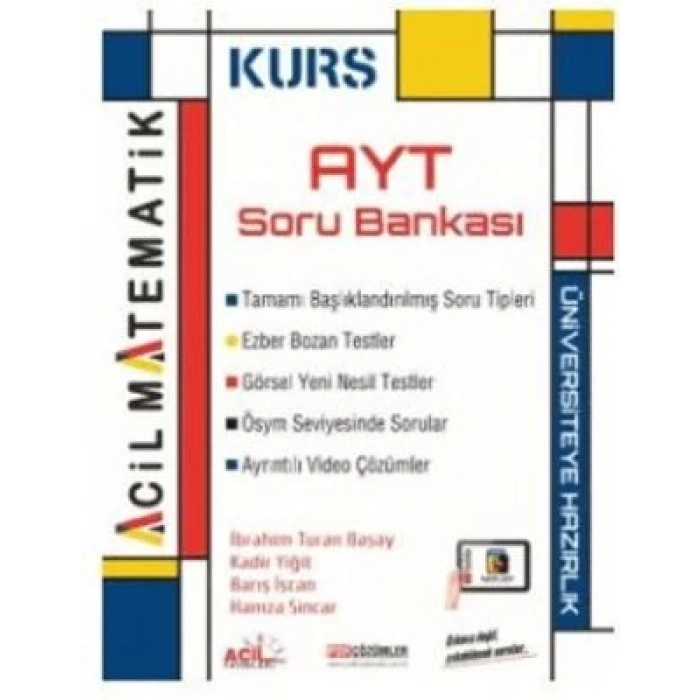 AYT Matematik KURS Soru Bankası Acil Yayınları