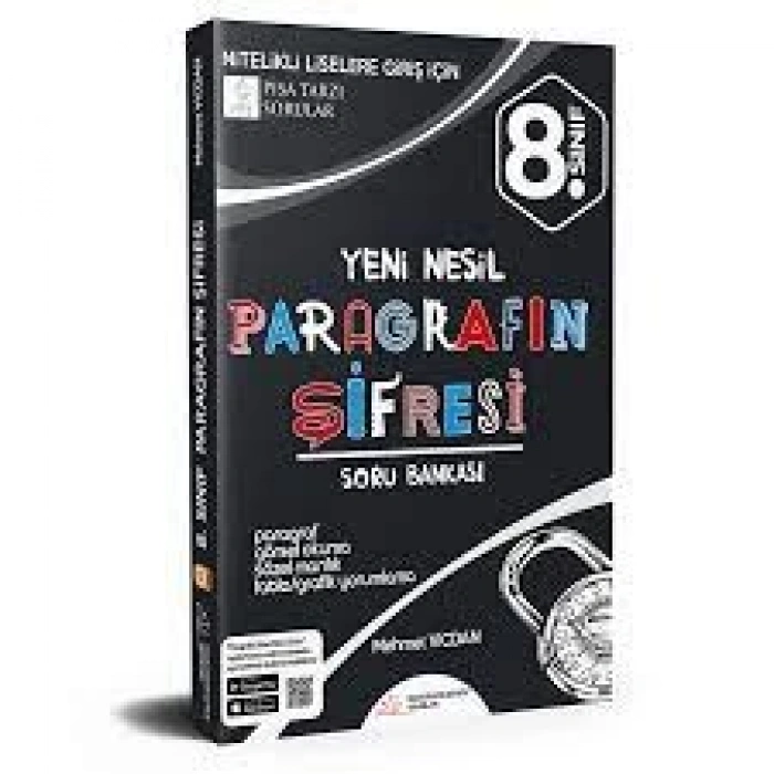 8.Sınıf Yeni Nesil Paragrafın Şifresi Sözel Mantık Muhakeme Paragrafın Şifresi