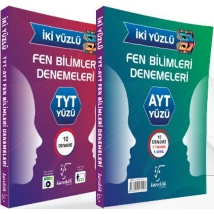 İki Yüzlü Tyt Ayt Fen Bilimleri Denemeleri
