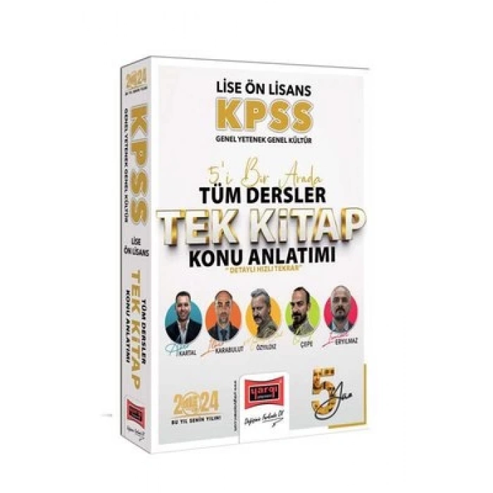 Kpss Gy Gk 5 Yüz Tüm Dersler 5 Kitap Kn -2024