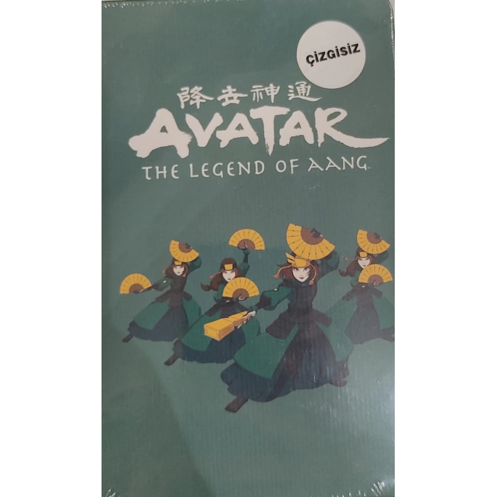 Avatar Sert Kapak Mini Defter Lastikli Defter Yeşil 80 yp.9*14