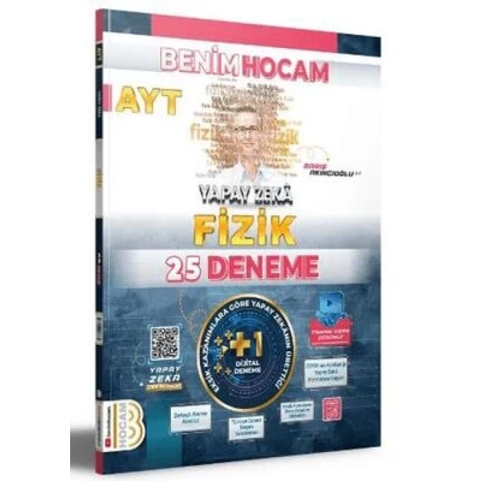 Benim Hocam Yayınları Ayt Yapay Zeka Fizik 25 Deneme