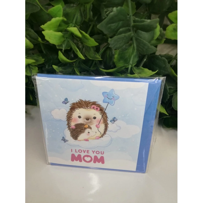 I Love Mom Hediye Kartı-Fark