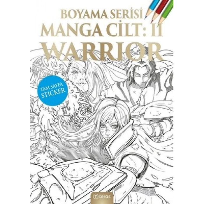 Manga Boyama Cilt II: Warrior