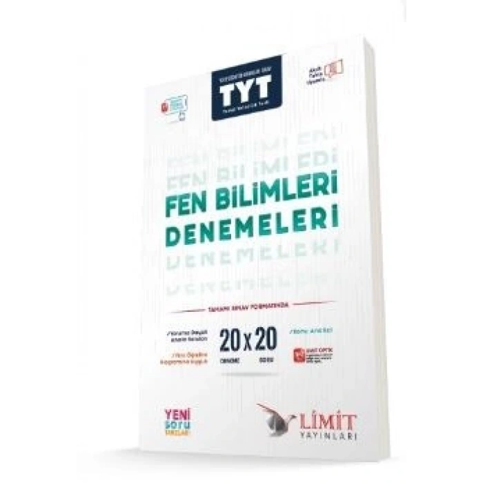 TYT Fen Bilimleri 20x20 Denemeleri