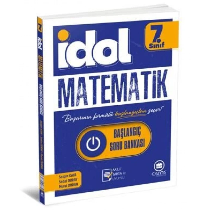 Çanta Yayınları 7. Sınıf İdol Matematik Başlangıç Soru Bankası