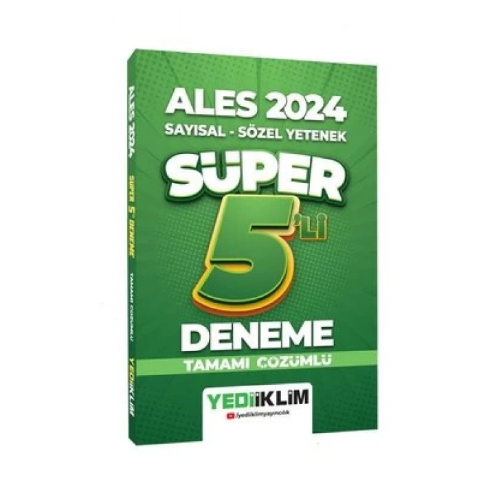 Ales Deneme 5li Süper 2024