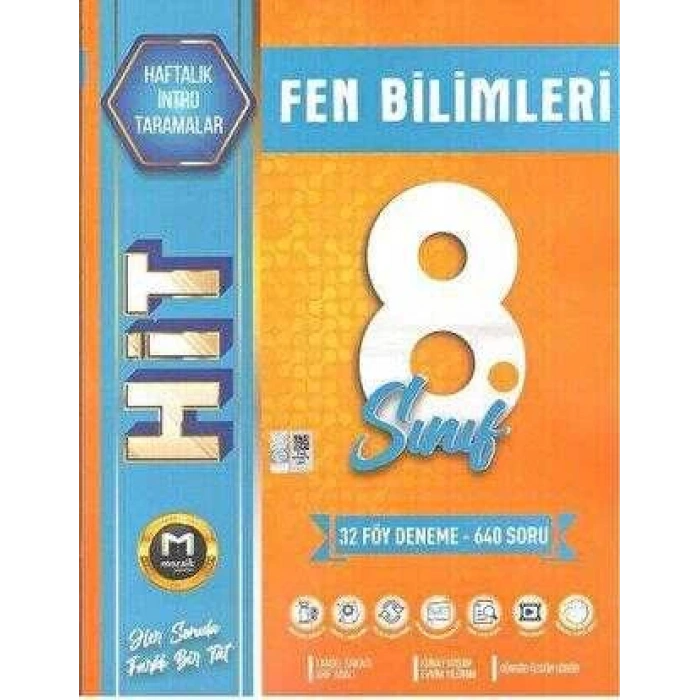 8.Sınıf Mozaik Hit 32li Deneme Fen Bilm. - 2024