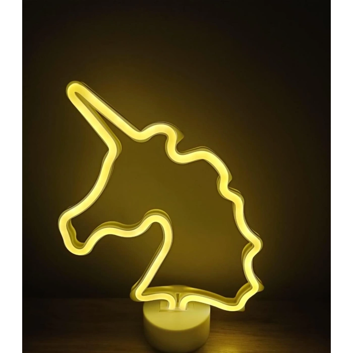 Karışık Neon Masa Lambası