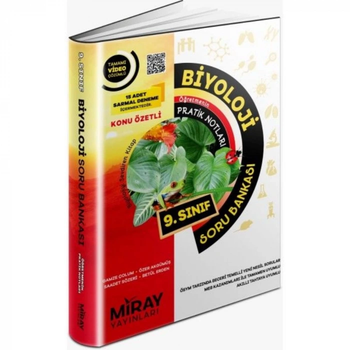 9. Sınıf Biyoloji Konu Özetli Soru Bankası