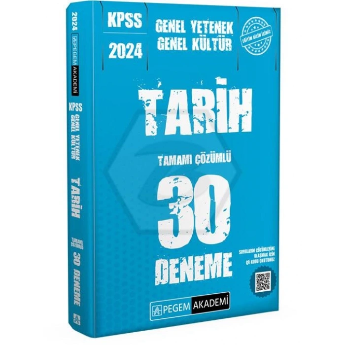 2024 KPSS Genel Kültür Genel Yetenek Tarih 30 Deneme