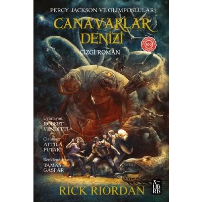 Percy Canavarlar Denizi Çizgi Roman 2