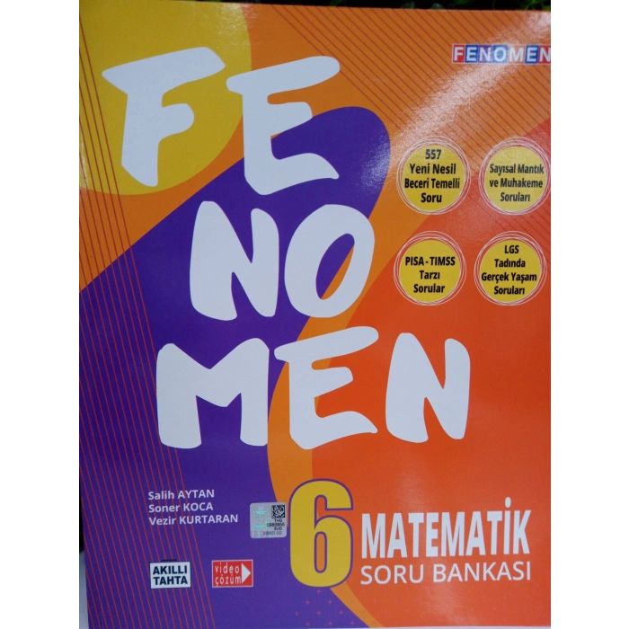 6. Sınıf Matematik Fenomen Soru Bankası