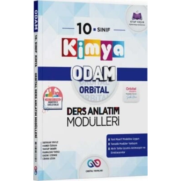 10. Sınıf Kimya Ders Anlatım Modülleri Orbital Yayınları