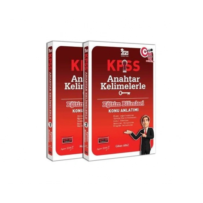 2021 KPSS Eğitim Bilimleri Anahtar Kelimelerle Konu Anlatımı 2 Kitap