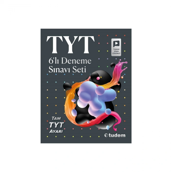 TUDEM TYT 6LI DENEME SINAVI SETİ