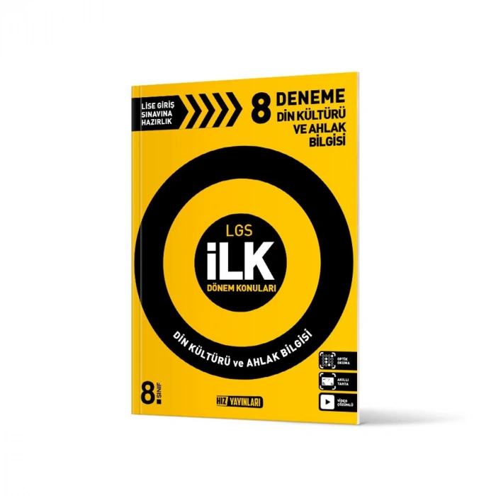 8. Sınıf LGS Din Kültürü ve Ahlak Bilgisi 1. Dönem 8 Deneme