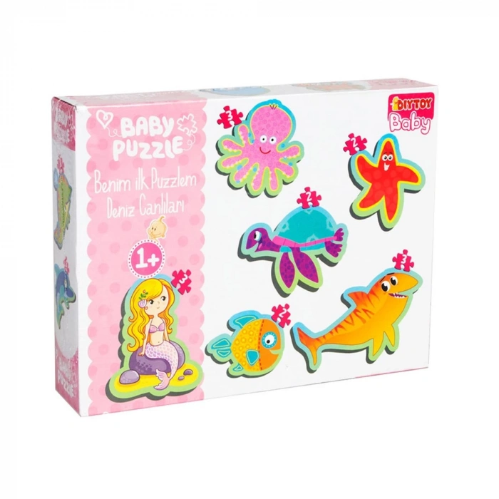 Baby Puzzle-Benim İlk Puzzlem Deniz Canlıları