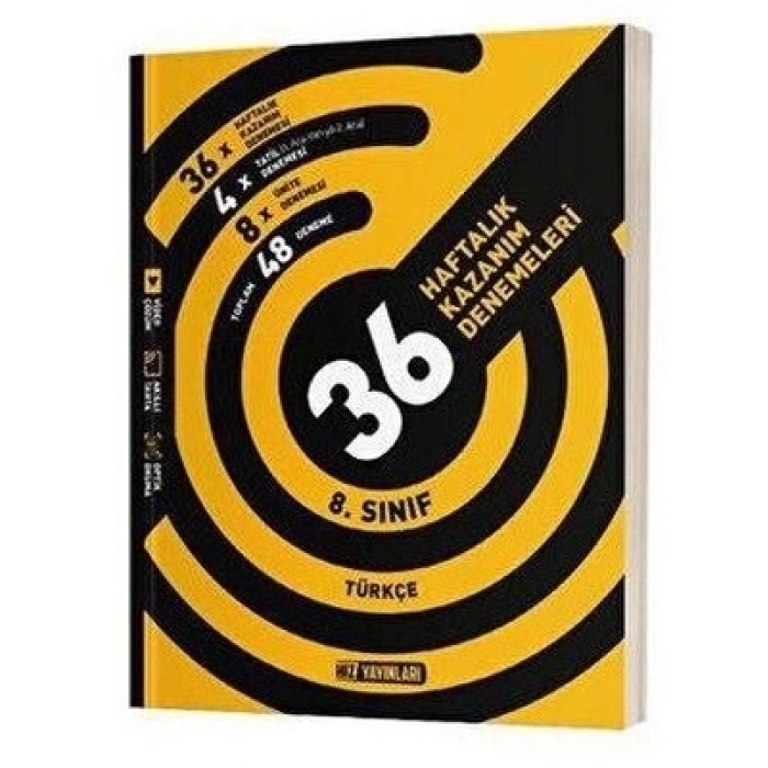 Hiz 8 Türkçe Haftalık Deneme