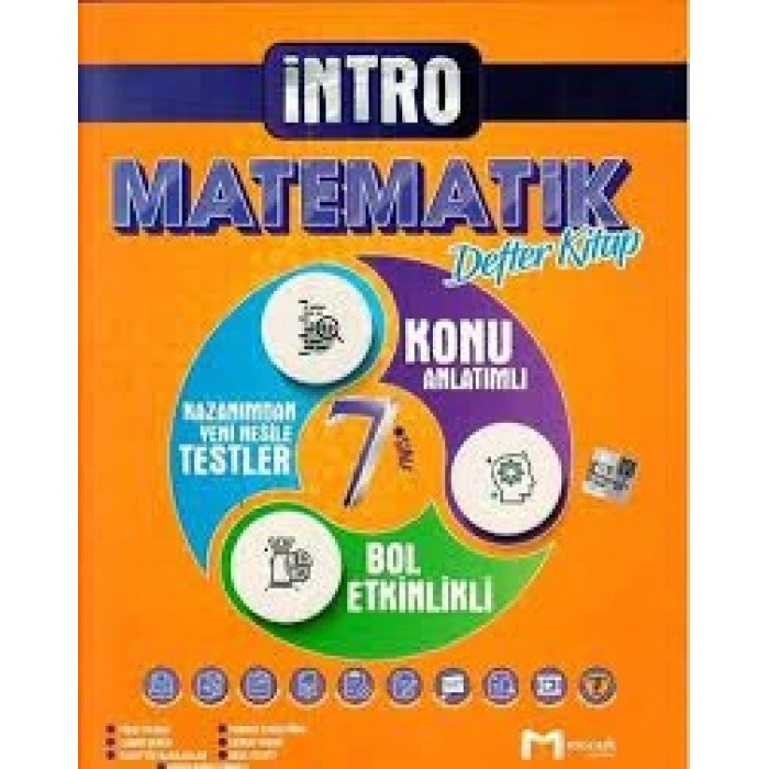 7.Sınıf Matematik İntro Defter Kitap