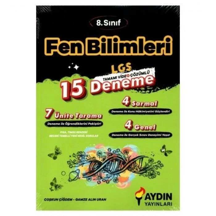 2022 8.Sınıf Fen Bilimleri 15 Deneme