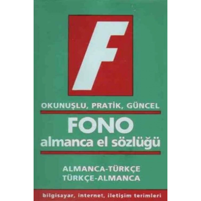 Almanca / Türkçe – Türkçe / Almanca El Sözlüğü