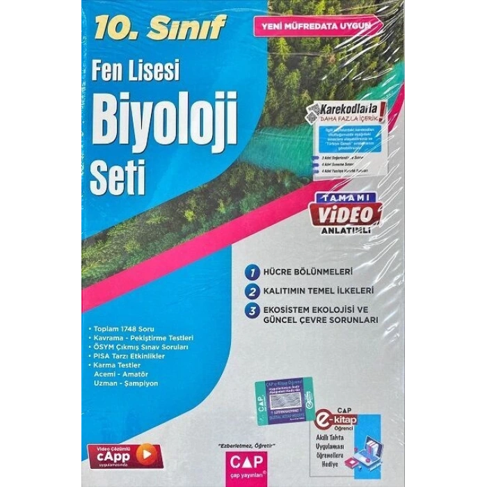 10. Sınıf Fen Lisesi Biyoloji Seti