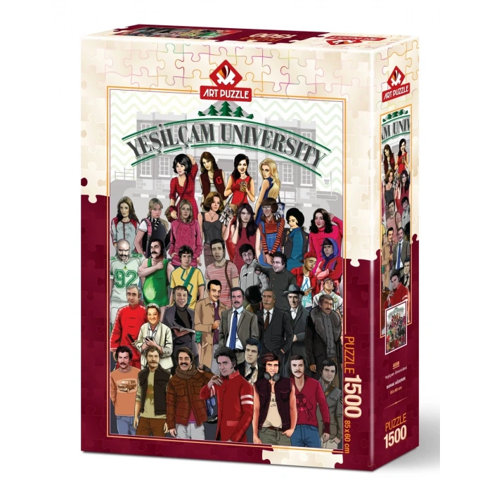 Yeşilçam Üniversitesi 1500 Parça Puzzle